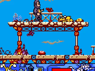 The dog can evade bullets.