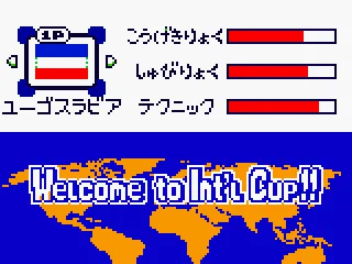 Team selection. Yugoslavia.