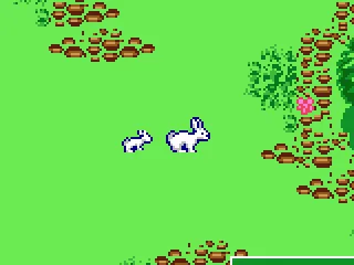 Locate three rabbits without breaking the train on Bunny Trail.