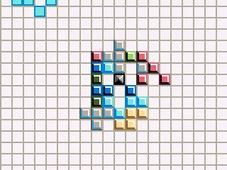 Press Start, then Left or Right to choose a background