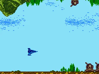 Gradius - There are also enemies on the ground