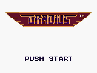 Gradius - Title Screen