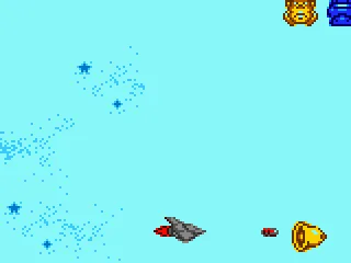 Parodius - Keep shooting the bell for more points