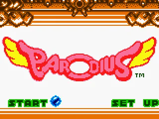 Parodius - Title Screen
