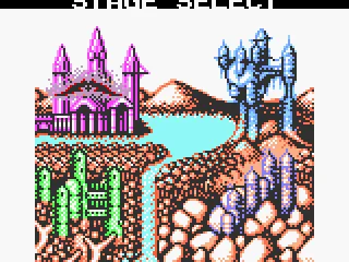 Castlevania II - Choose which stage to play
