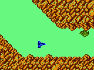 Gradius II - There are guns fixed to the roof of the cave