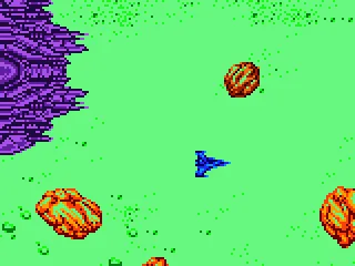 Gradius II - You start off being chased through an asteroid field by a big space ship