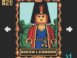 These cards can be seen by pushing Select.