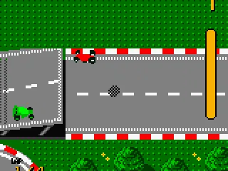 Use the ramps to get high in the air.