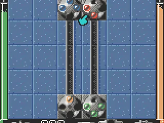 Shuffling around the orbs