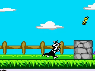 Sylvester chasing Tweety