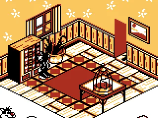 The game has switched to an isometric viewpoint