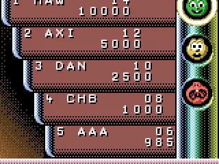 I made it onto the high scores list.