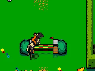 Ashley will never make the jump at that angle.