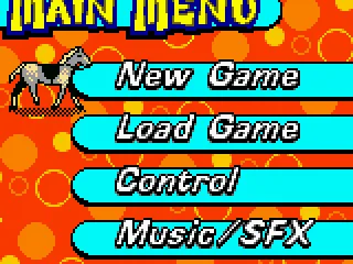 Main menu