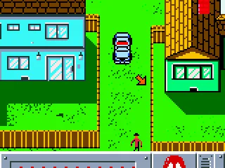 You can use back alleys as shortcuts.