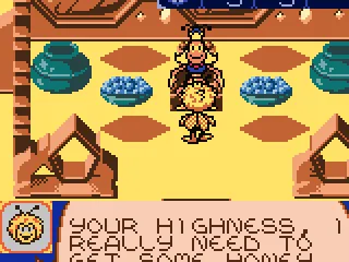 Asking the queen for help