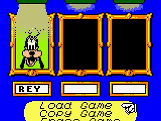 File Select screen - The portrait shows the character you last used