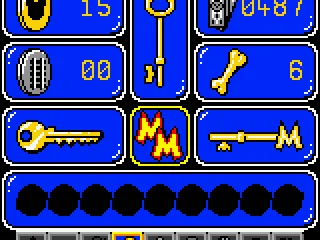 Inventory - track your pennies, Disney Dollars, race powerups, keys and other stuff here