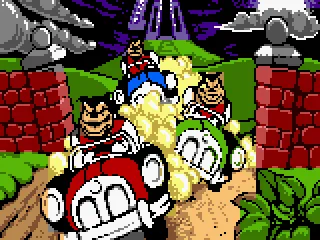 Pete sends his buddies to cause trouble in their cars