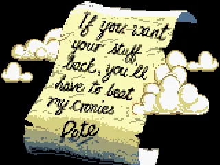 Turns out that they've stolen Mickey's stuff, you'll have to race to get it back