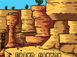 Grand Canyon intro screen
