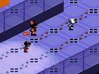 Running a race in a maze