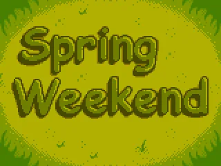 Spring Weekend - Title Screen
