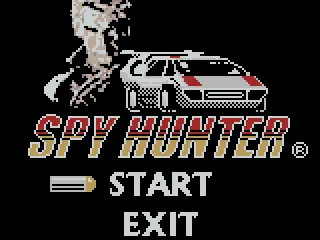 Spy Hunter: Title Screen.