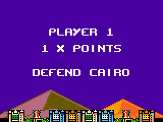 Cairo is the first city that needs to be defended