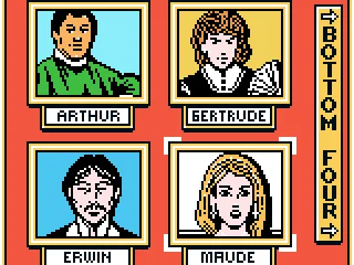 Computer character selection