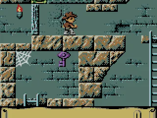 A door with a key elsewhere.