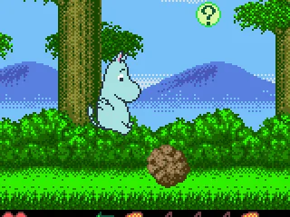 Jumping over a rolling boulder