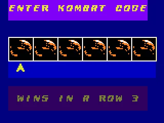 Before each fight, put a correct Kombat Code and unlock new ways to ensure maximum enjoyment of the game.