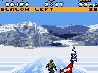 Slalom it to the left!