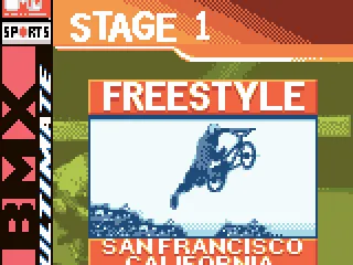 In competition, your first course is San Fransisco, CA.