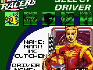 Choose your driver from the animated series.