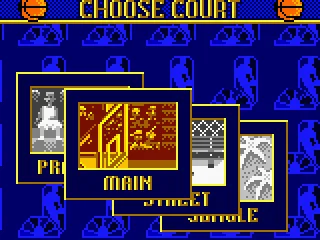 Exhibition. Choose court.