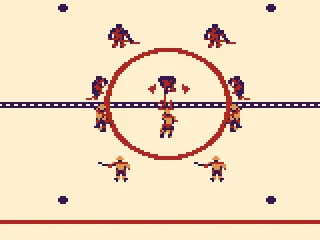 Avalanche vs. Islanders (Game Boy)