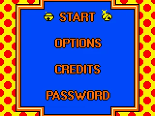Main menu