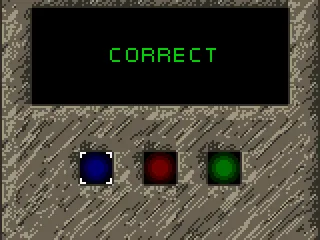 Get the correct sequence to unlock the door