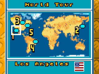 Tournament screen