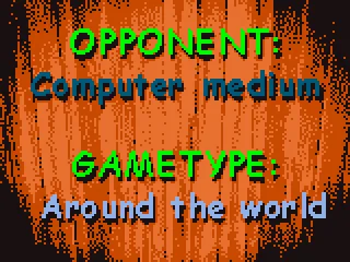 Opponent and Gametype