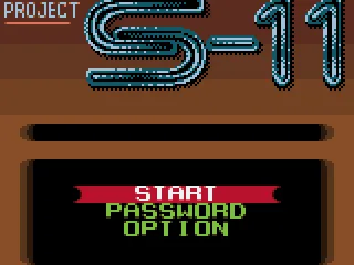 Title screen / main menu