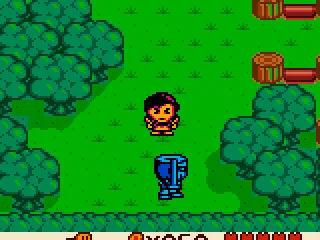 Walking around the overworld