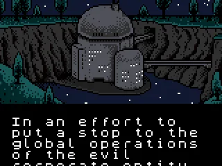 The intro to the game.