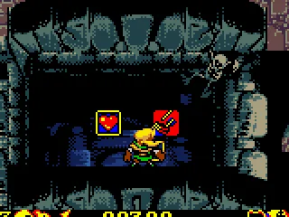 A cell with hearts and ammo.