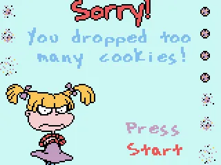 I dropped too many cookies.