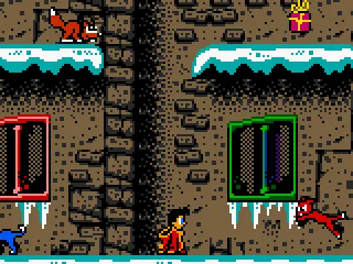 Squirrels! Look out they throw nuts.