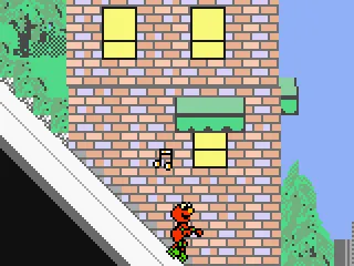 Elmo's street skating